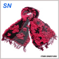 2014 Moda Ruffle Bubble Shawl envoltório Warm Wrap (SNBS1005)